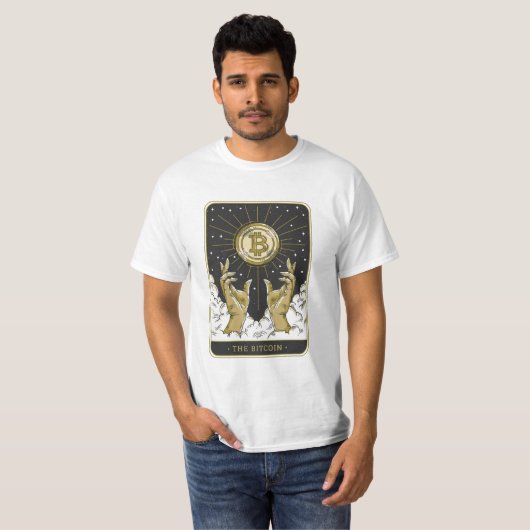 Bitmunt Tarot Kaart T-Shirt (Voorkant volledig)