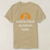 Bitmunt Ticker Design T-shirt (Design voorkant)
