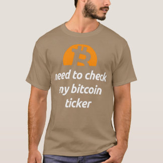 Bitmunt Ticker Design T-shirt