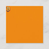 Bitmunt Vierkante Visitekaartje (Voorkant)