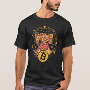 Bitmunt Volcano Coin Cryptocurrency Btc Blockchain T-shirt