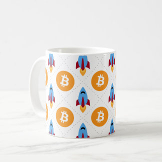 Bitmunt voor de crypto van de mok van de raketkoff