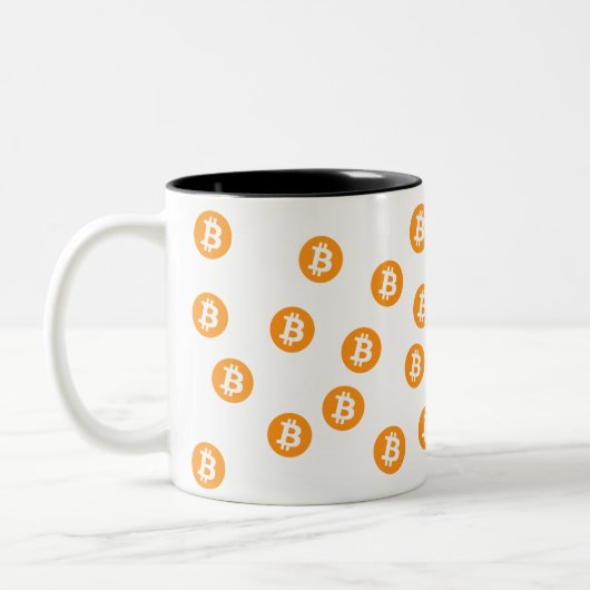 Bitmunt Wave BTC Crypto Token Coffee Mok (Links)
