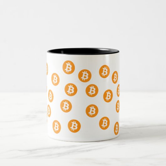 Bitmunt Wave BTC Crypto Token Coffee Mok (Center)