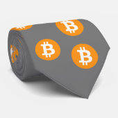 Bitmunt Wave BTC Crypto Token Stropdas (Opgerold)