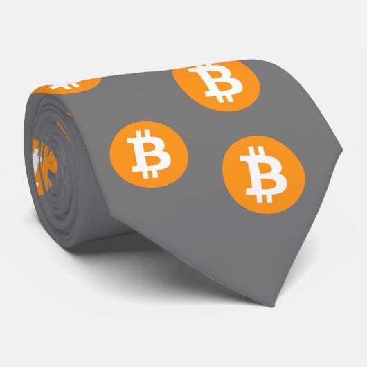 Bitmunt Wave BTC Crypto Token Stropdas (Opgerold)