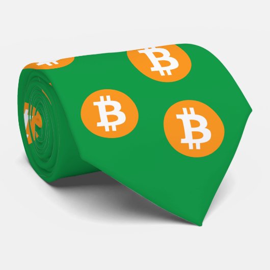 Bitmunt Wave BTC Crypto Token Stropdas (Opgerold)