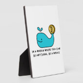 Bitmunt Whale T-Shirt Fotoplaat (Zijkant)