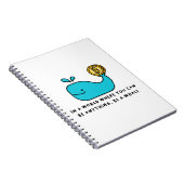 Bitmunt Whale T-Shirt Notitieboek (Rechterzijde)