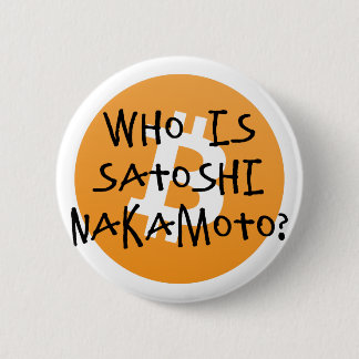 Bitmunt - Wie is Satoshi Nakamoto? Ronde Button 5,7 Cm