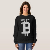 Bitmunten Gold voor bitcoiner crypto Miner 12 Trui (Voorkant volledig)