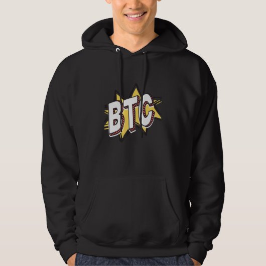 Bitmunten Gold voor bitcoiner crypto Miner 2 Hoodie (Voorkant)