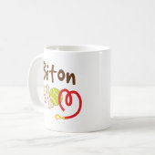 Biton Hondenras mam Gift Koffiemok (Voorkant links)