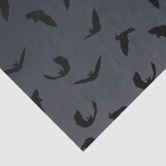 Bitpatroon op gradiëntgrijs tissuepapier (Detail)