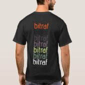 Bitraf - DIY t-skjorte. ta vekk legg til elementer T-shirt (Achterkant)