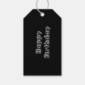 Bits and Pieces – Surrealistische Puzzel Gezichten Cadeaulabel (Achterkant)