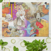 Bits Collage 1 keukenhanddoek (Gevouwen)