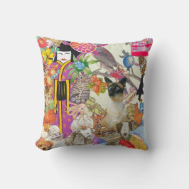 Bits en Bobs Collage 1 Pillow Kussen
