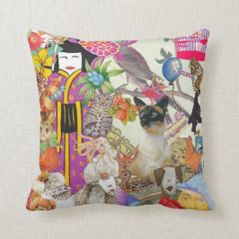 Bits en Bobs Collage 1 Pillow Kussen