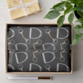 Bits en stijgbeugels Paardensport Tissuepapier (Geschenk)
