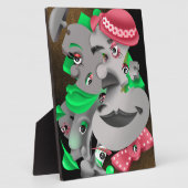 Bits & Pieces – Surrealistische Jigsaw Gezichten K Fotoplaat (Zijkant)