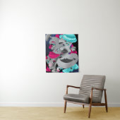 Bits & Pieces – Surrealistische Jigsaw Gezichten K Wandkleed (In situ)