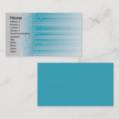 Bits Visitekaartje (Turquoise) (Voorkant / Achterkant)