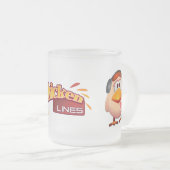 Bitsy Frosted Glass Mok (Voorkant rechts)