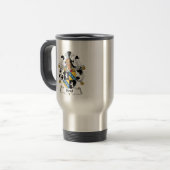 Bittel Family Crest Reisbeker (Voorkant links)