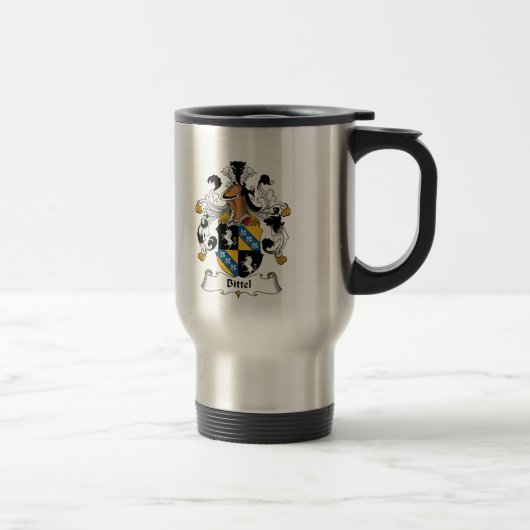 Bittel Family Crest Reisbeker (Rechts)