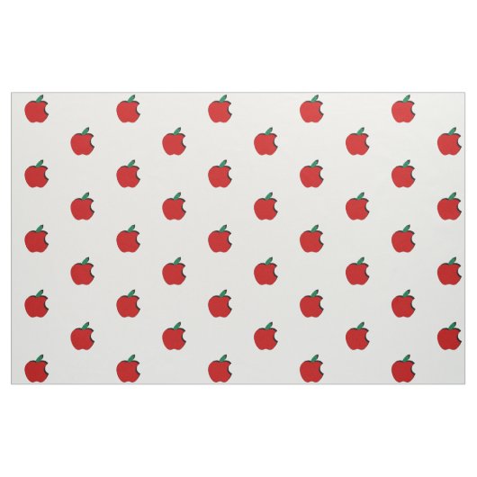 Bitten appels gecomprimeerd katoen (56 inch breed) stof (Fat Quarter)