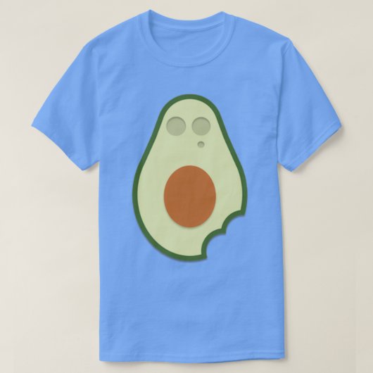 Bitten Avocado T-shirt (Design voorkant)