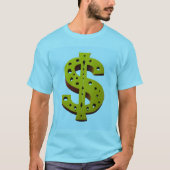 Bitten Dollar ontworpen T-shirt - Eet wat je verdi (Voorkant)