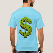 Bitten Dollar ontworpen T-shirt - Eet wat je verdi (Achterkant)