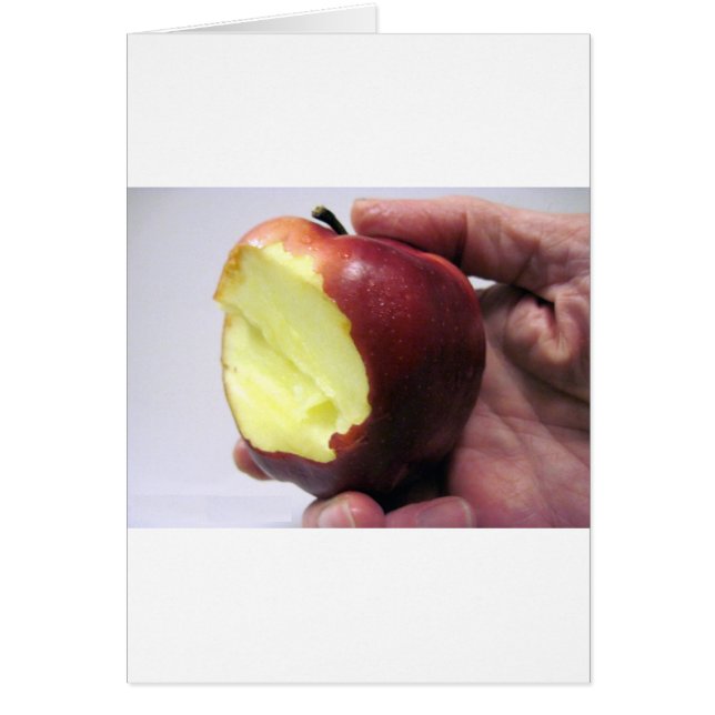 Bitten Red Apple (Voorkant)