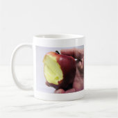 Bitten Red Apple Koffiemok (Links)