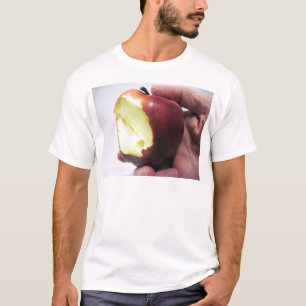 Bitten Red Apple T-shirt