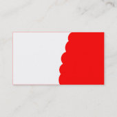 Bitten - rood visitekaartje (Achterkant)