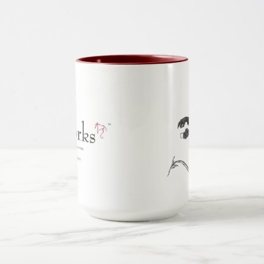 Bittenok-mok voor werken mok (Midden)