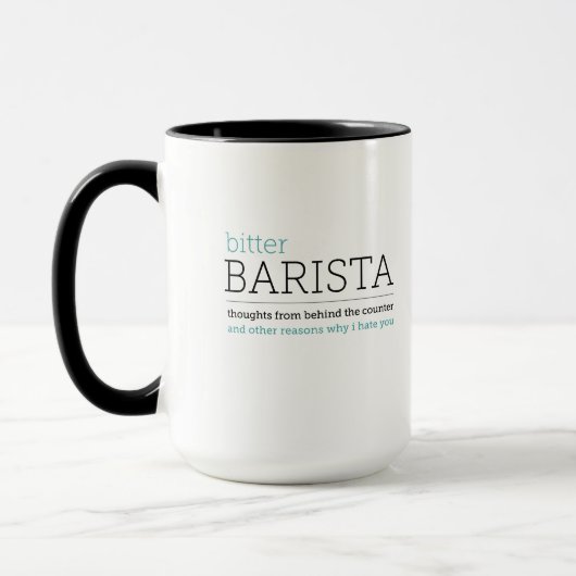 Bitter Barista Mok (Links)