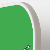 Bitter bier gewenst pickleball paddle (Links Detail)