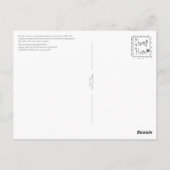 Bitter Blue Mountain Winter Hike Briefkaart (Achterkant)