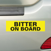 bitter bumpersticker (Op auto)