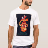 Bitter Campari door Cappiello T-shirt (Voorkant)