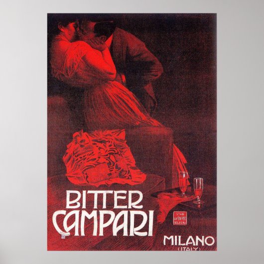 BITTER CAMPARI POSTER (Voorkant)