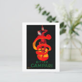 Bitter Campari PosterEurope Briefkaart (Staand voorkant)