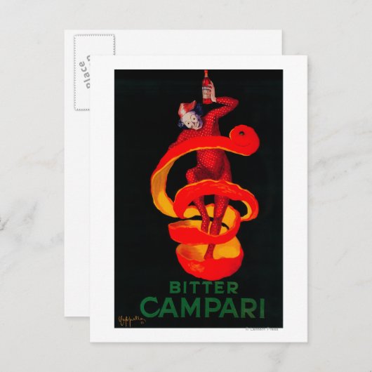 Bitter Campari  PosterEurope Briefkaart (Voorkant / Achterkant)