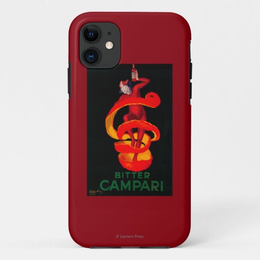 Bitter Campari PosterEurope Case-Mate iPhone Case (Achterkant)