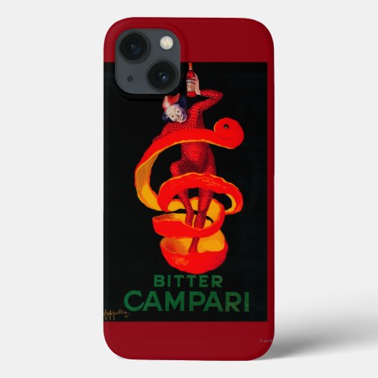 Bitter Campari PosterEurope Case-Mate iPhone Case (Achterkant)