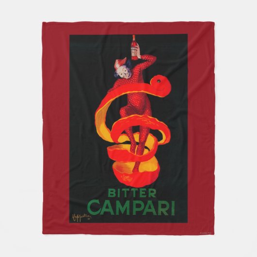 Bitter Campari  PosterEurope Fleece Deken (Voorkant)